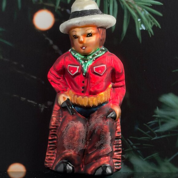Christopher Radko 'THE DUKE' Glass Ornament Famous People Collection Retired '97 - Picture 1 of 11